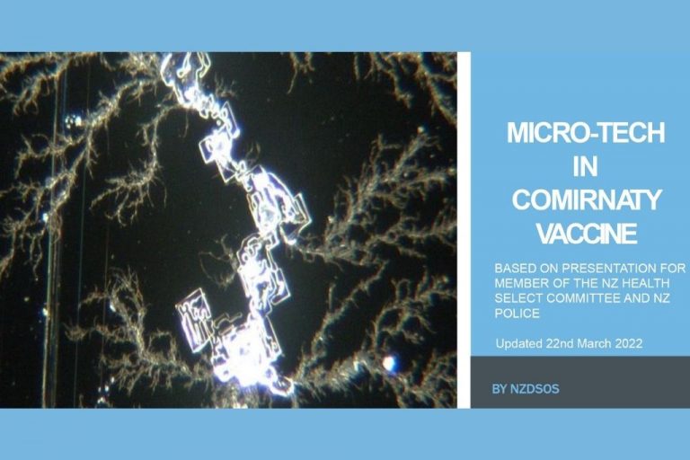 A Thought-Provoking Presentation on Micro-Tech in the Comirnaty C-19 Vaccine