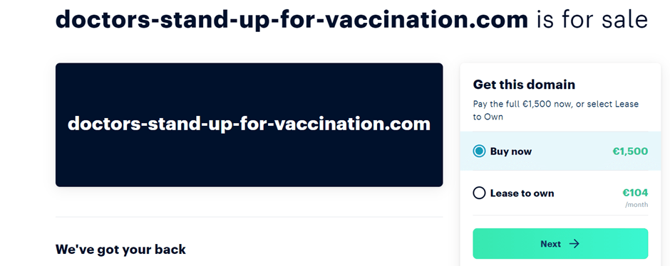 Doctors Stand Up For Vaccination 01