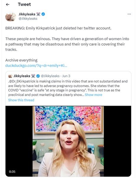 Jikkyleaks Kirkpatrick Account Deleted