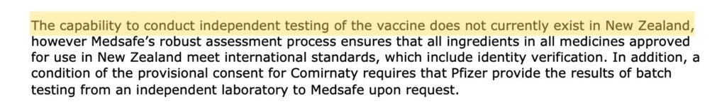 NZDSOS Controversial Claims May 22 Medsafe