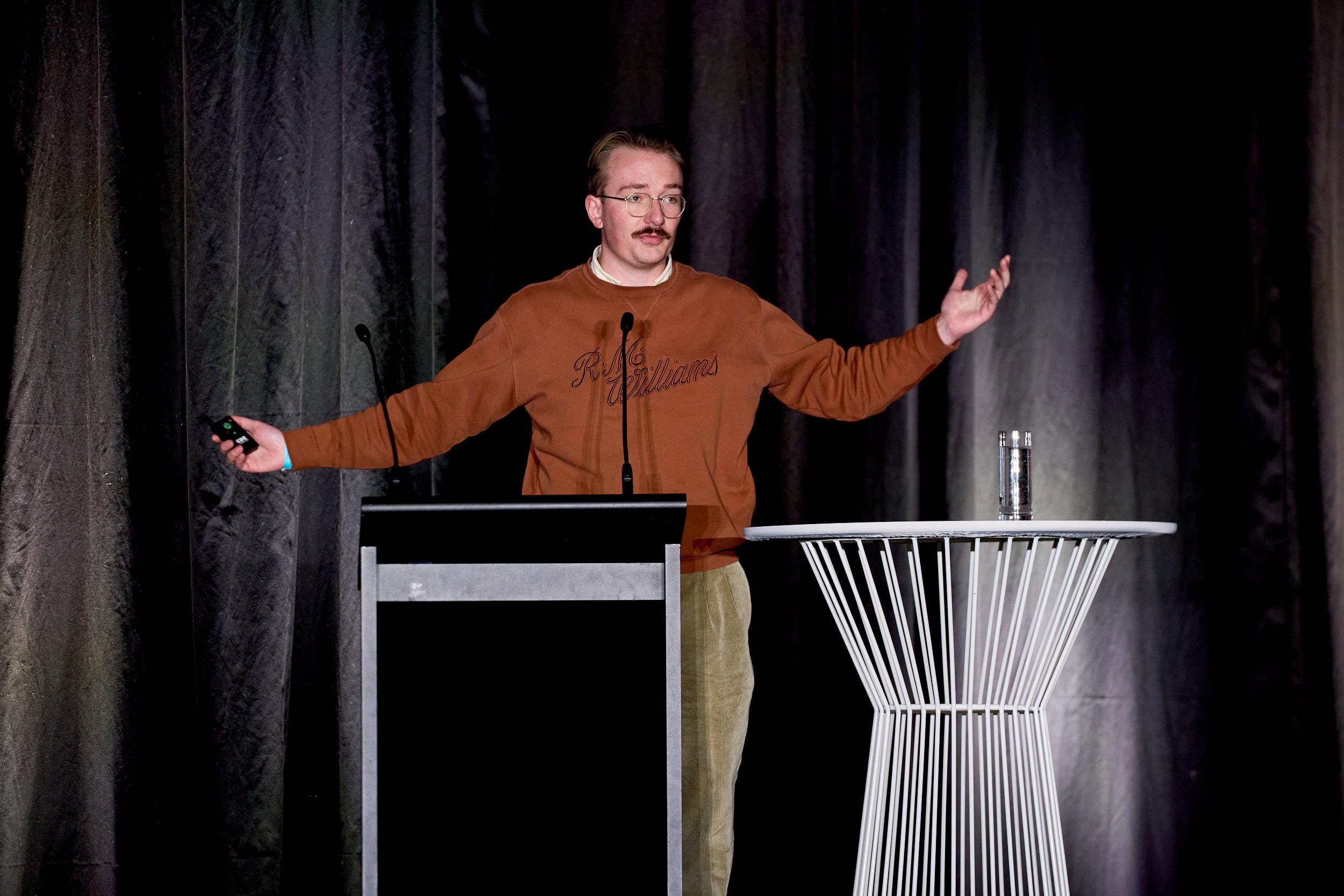 Chris Dekker at NZDSOS Conference 2024 in Auckland - 28 September 2024