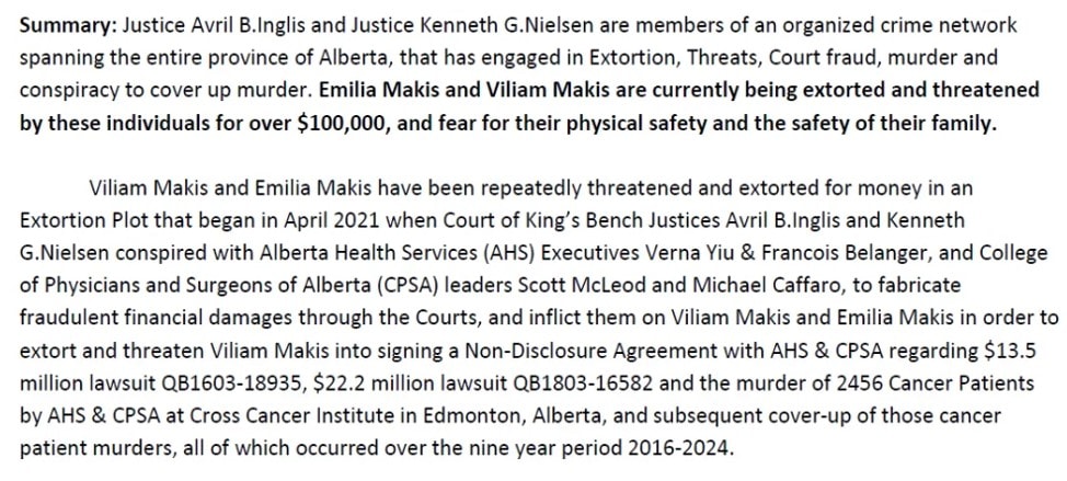 toxic by design Makis legal summary