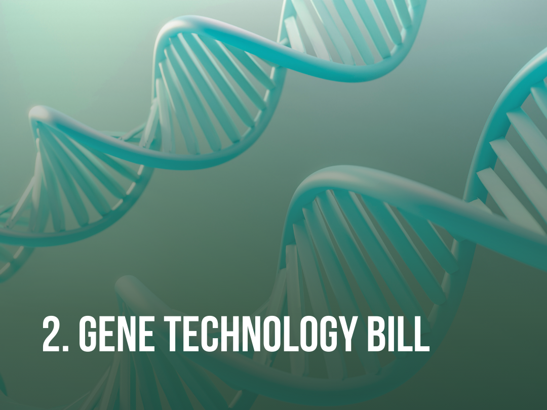 2. Gene Technology Bill