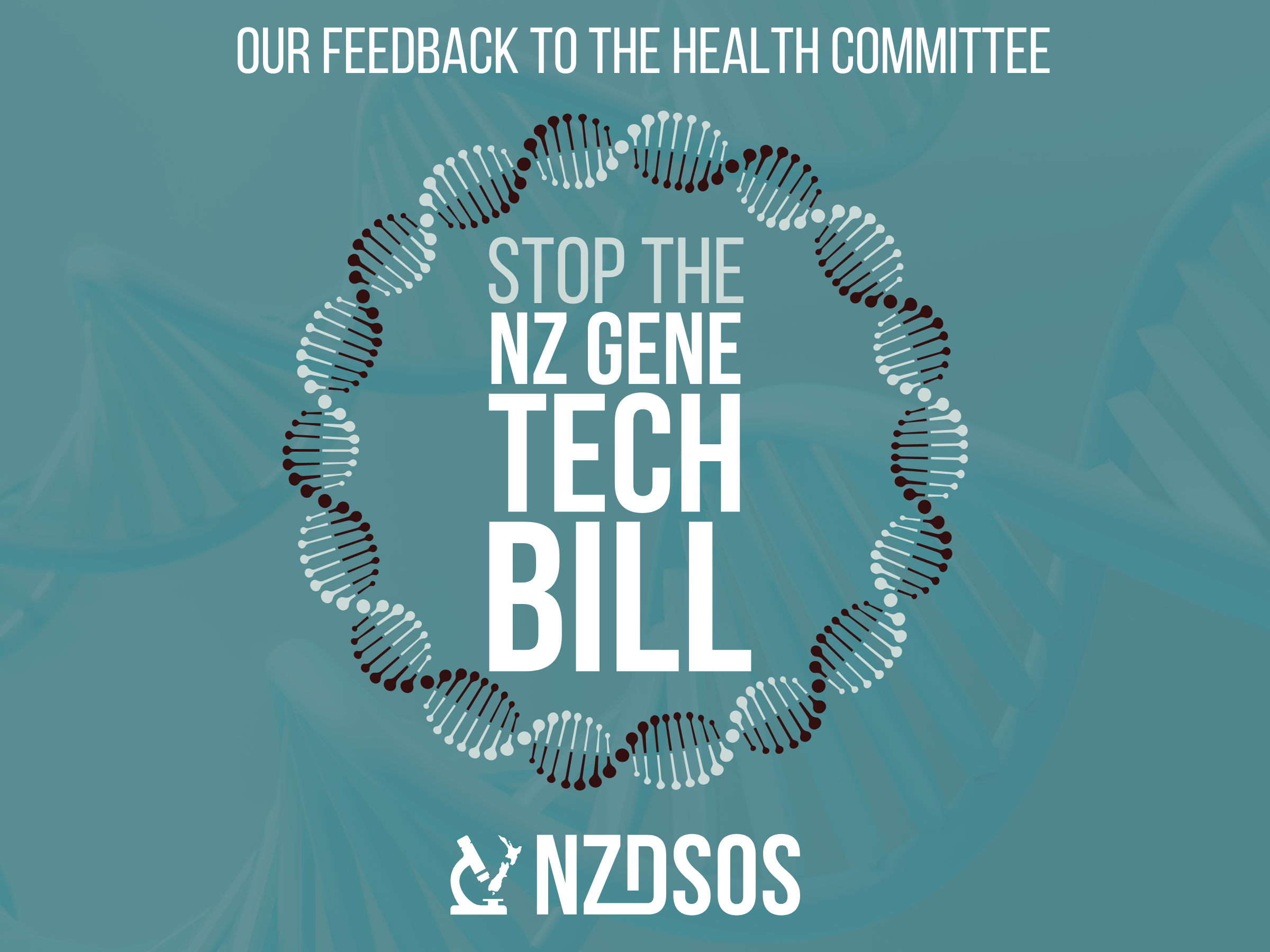 NZDSOS Feedback on the Gene Tech Bill