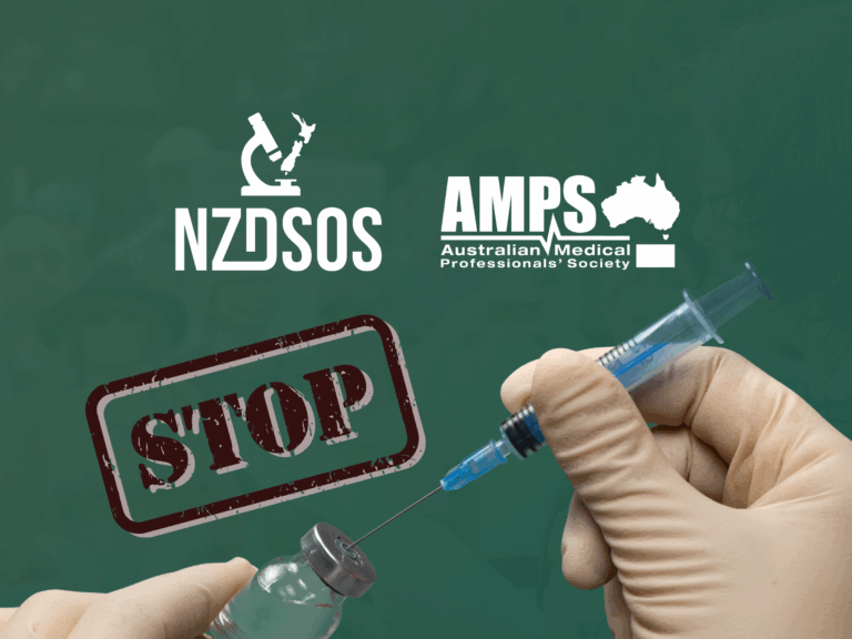 NZDSOS Calls for Immediate Suspension of mRNA Vaccines in New Zealand