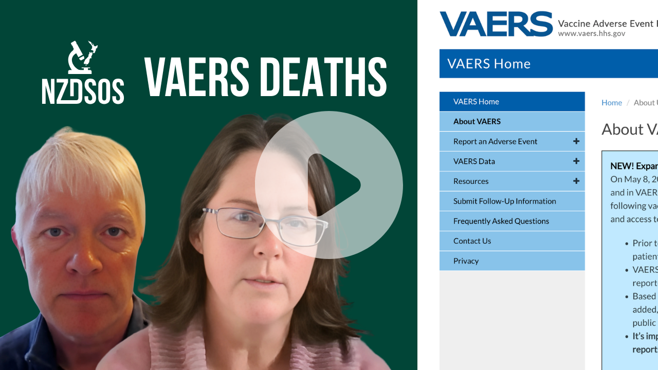 Watch: NZ VAERS Deaths