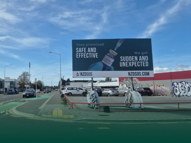 Weekly SOS: NZDSOS on BSA Complaints Form – Billboards, Truth, and Health Freedom