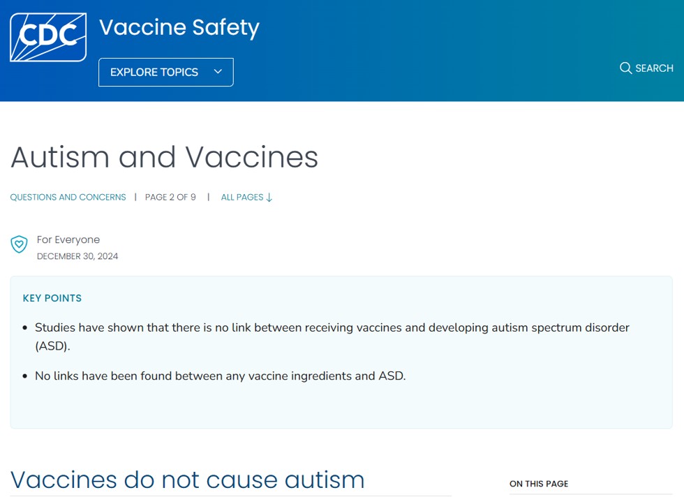 CDC Vaccines and Autism 01